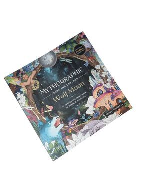 Mythographic • Wolf Moon: An Artist’s Coloring Book of Moonlit Animalia